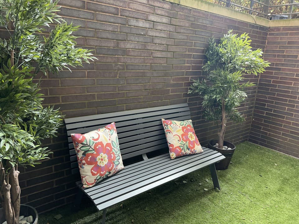 Garden level outdoor space