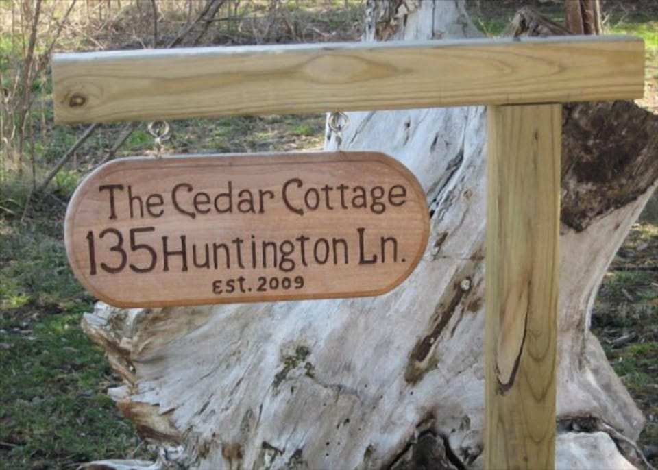 Welcome to the Cedar Cottage, come stay with us...