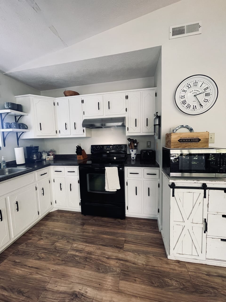 Full Kitchen Located Upstairs