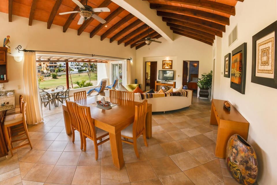 Spacious and designed to offer privacy and comfort.  Patio "pocket" doors