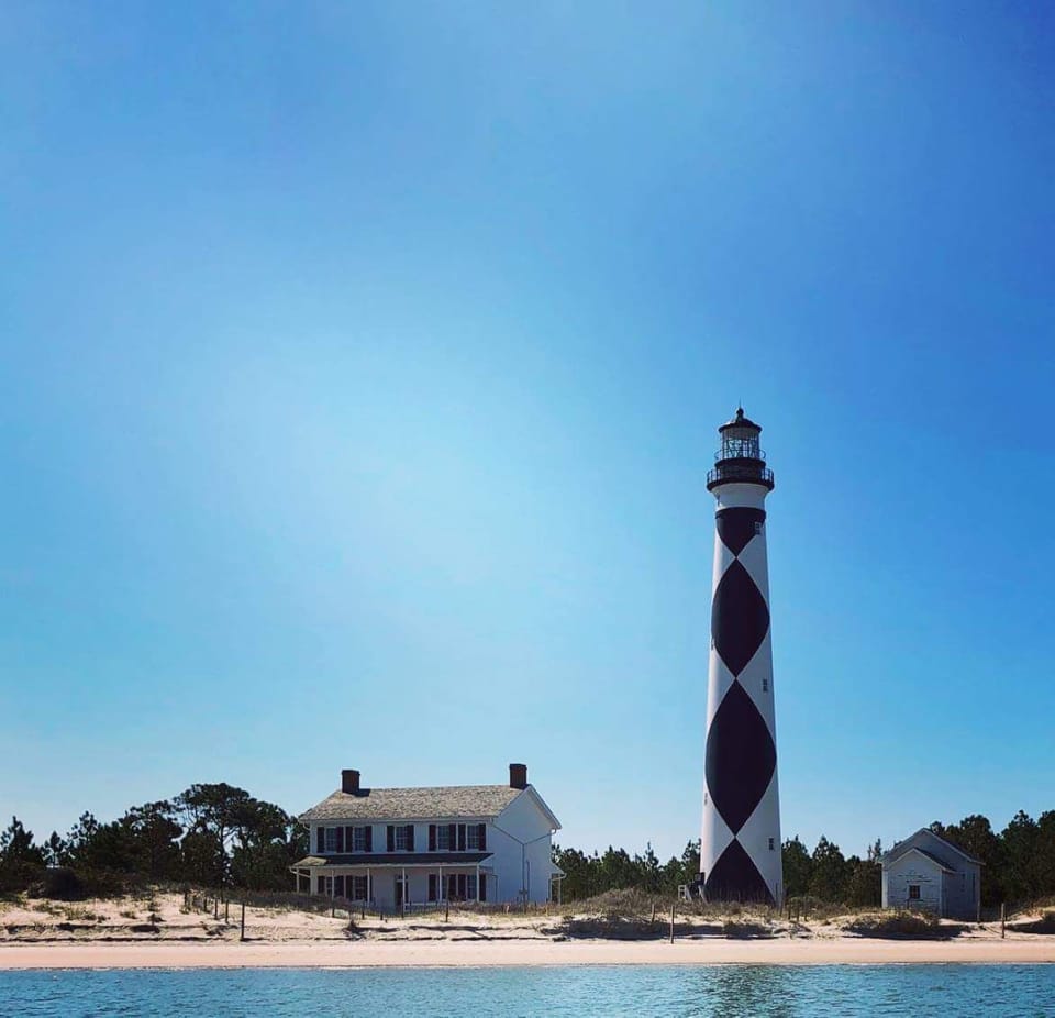 Take a ferry ride to see the Cape Lookout lighthouse