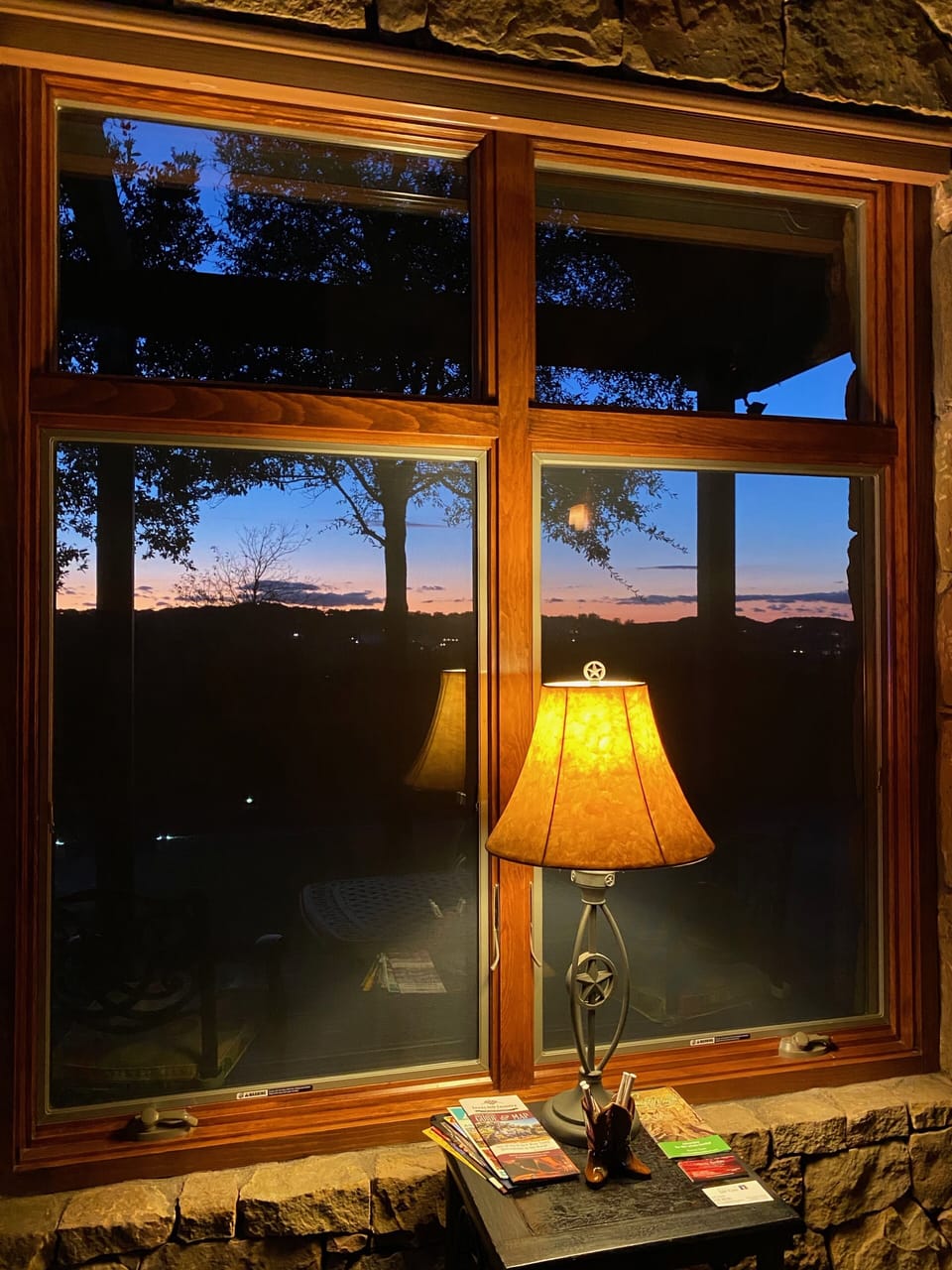 Enjoy glowing sunsets that regularly transform into glorious and starry nights.
