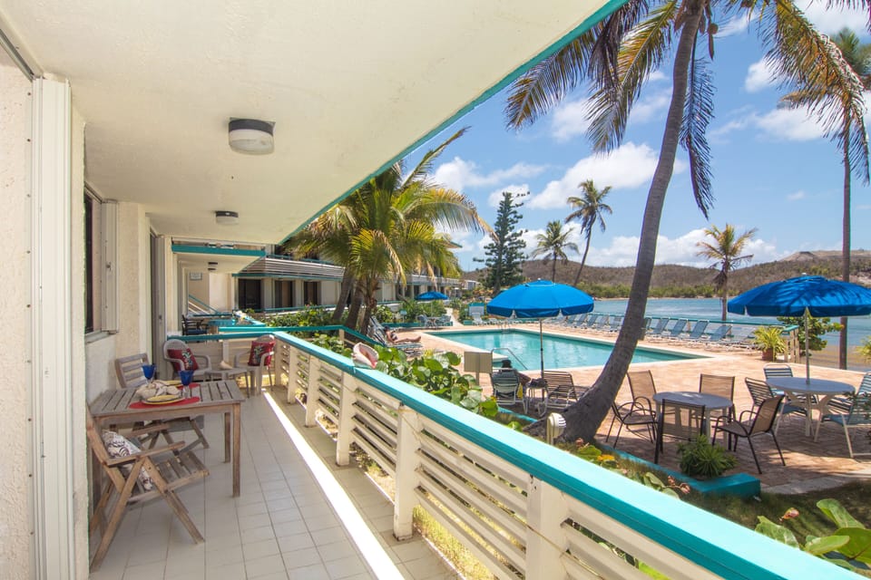 Pool (check), beach (check).  No need to look any further. Your patio awaits you