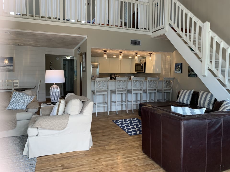 Spacious living space.