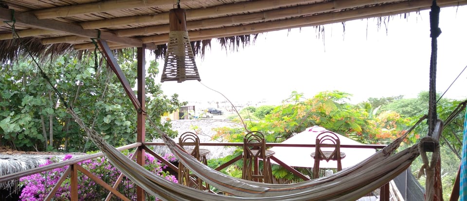 Hammock house with ocean view