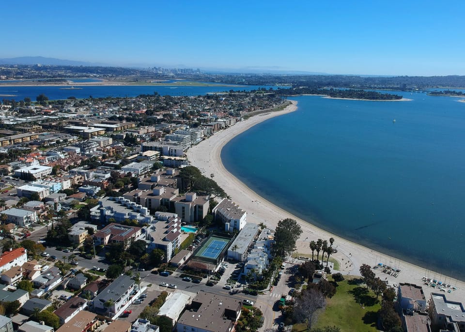 Ariel View of Sail Bay