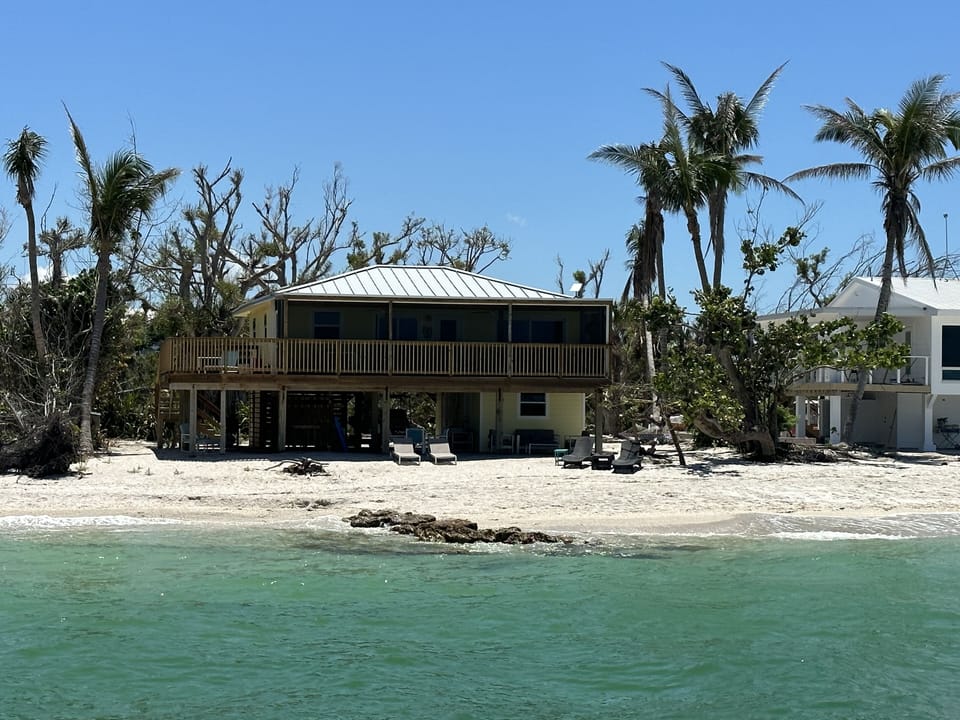 See and hear the rhythm of the ocean from virtually every room in the house!  
