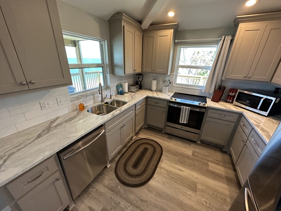 Kitchen with a view :) 