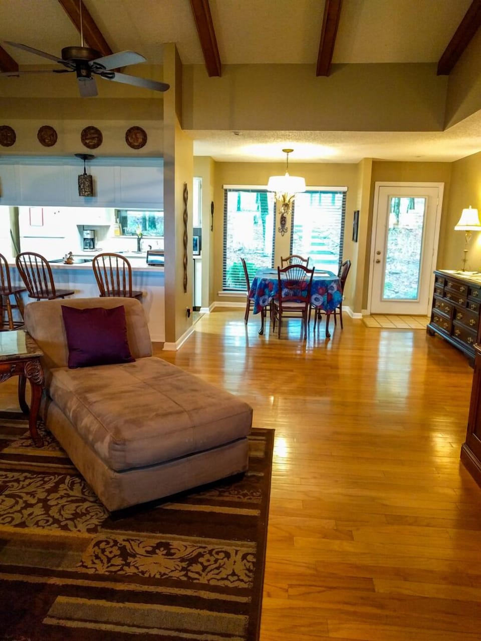 Front Entrance from the Sun Porch