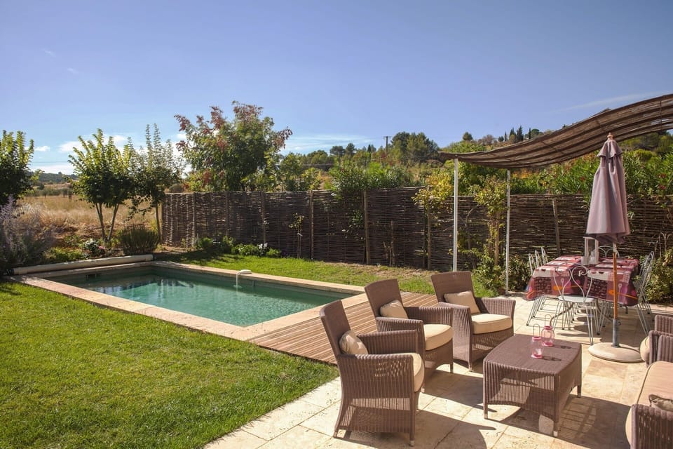 Garden and Pool area.