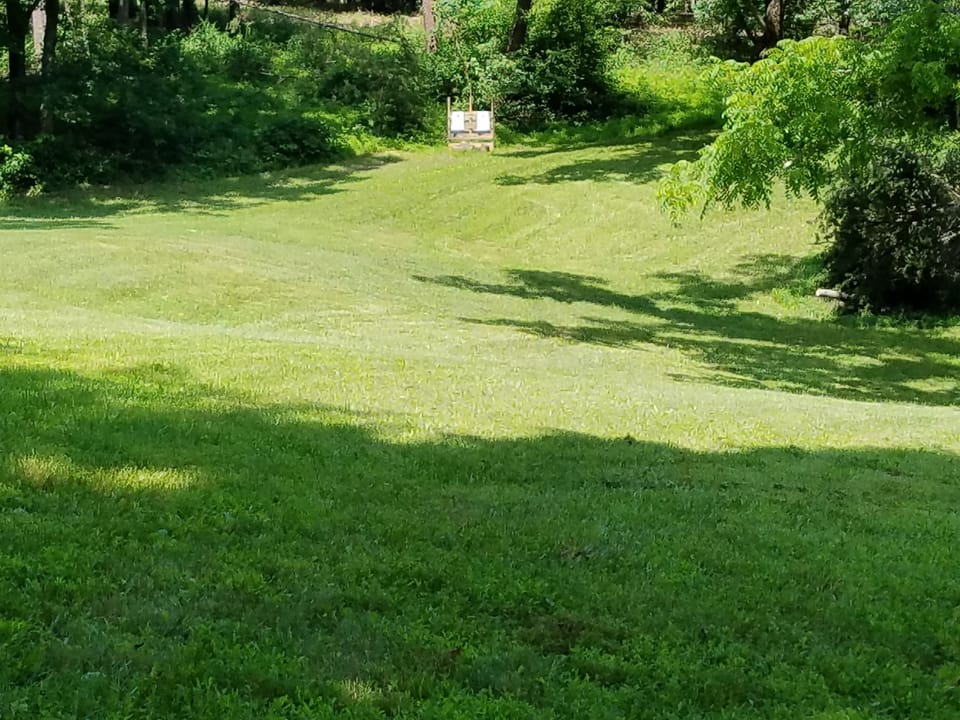 Firing range with stands at 20 - 40 - and 55 yards.  Bring your own paper.