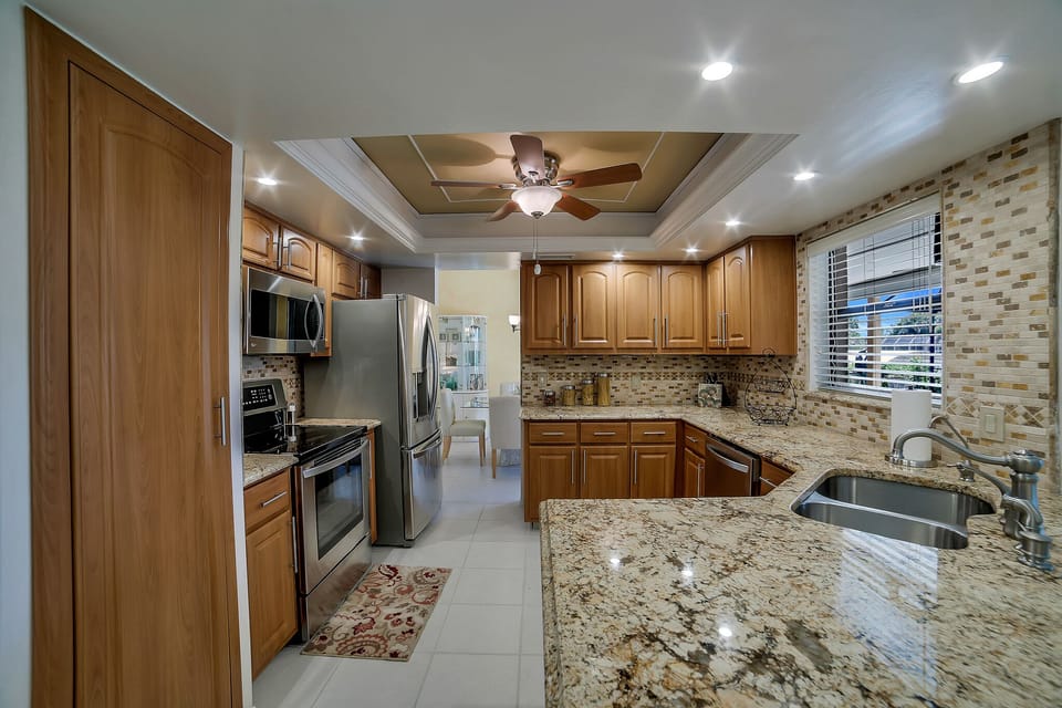 All stainless appliances and Granite counters