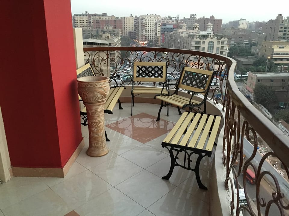 Balcony View Pyramids