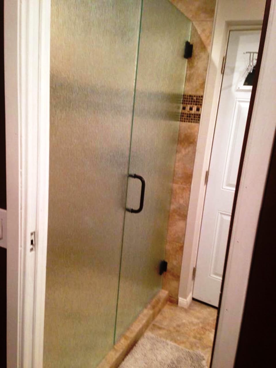 Glass Door Shower