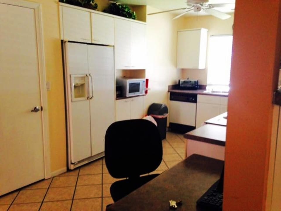 Workspace and Kitchen