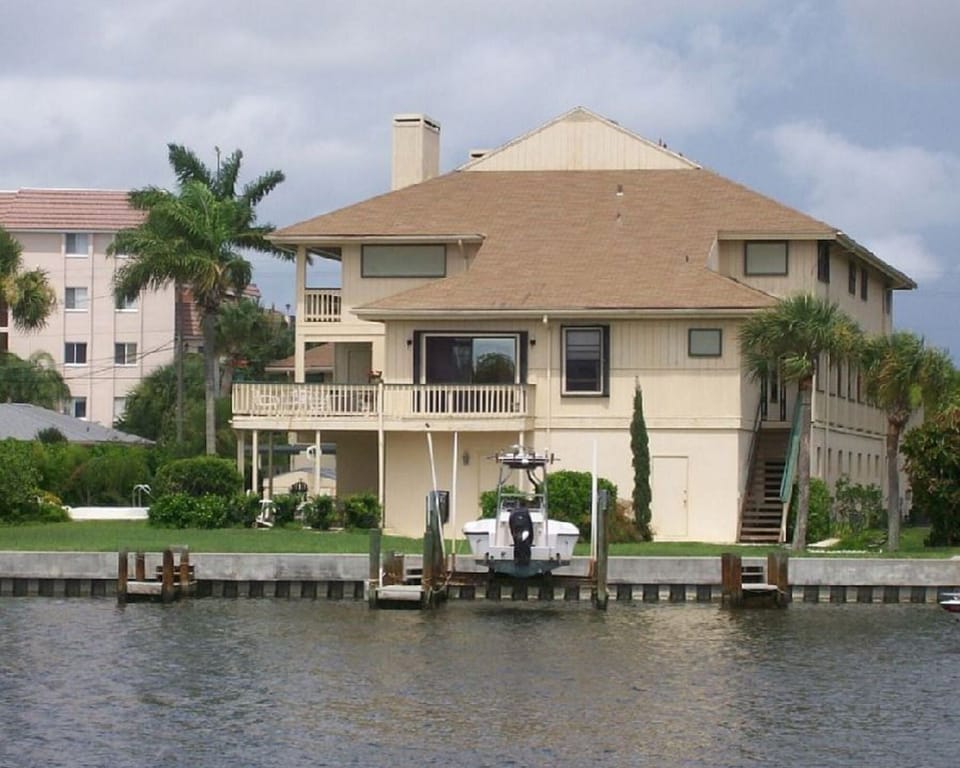 View from across the Lagoon.