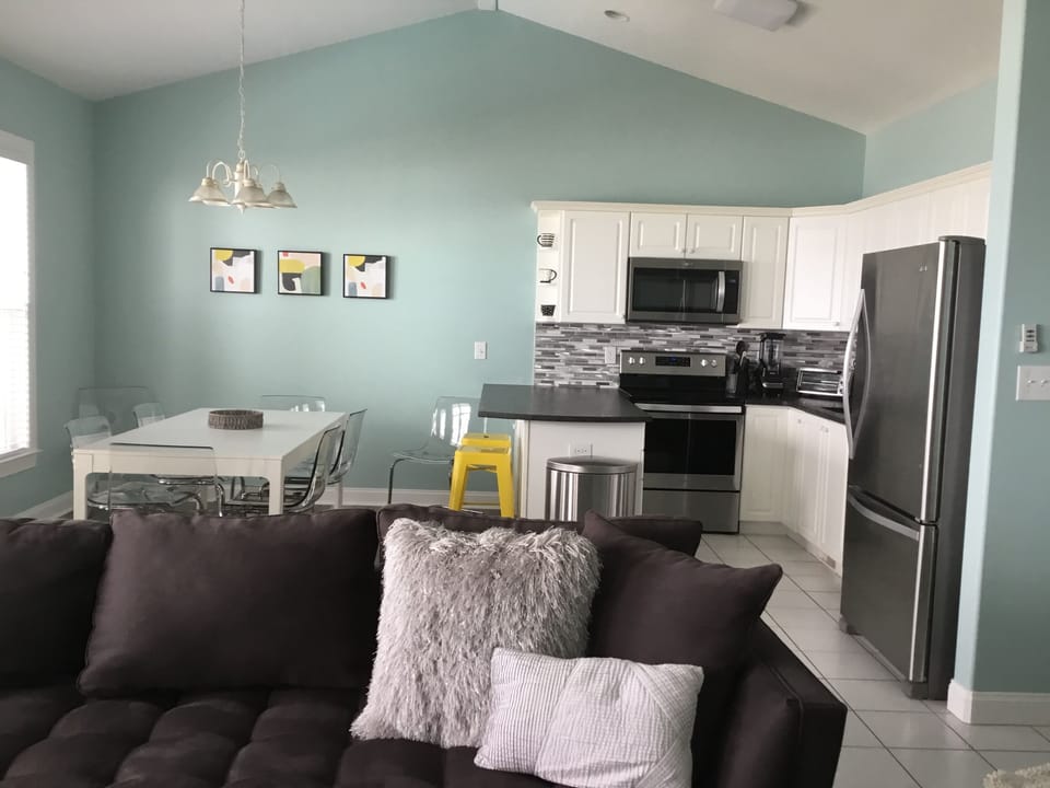 Open Concept floor plan.