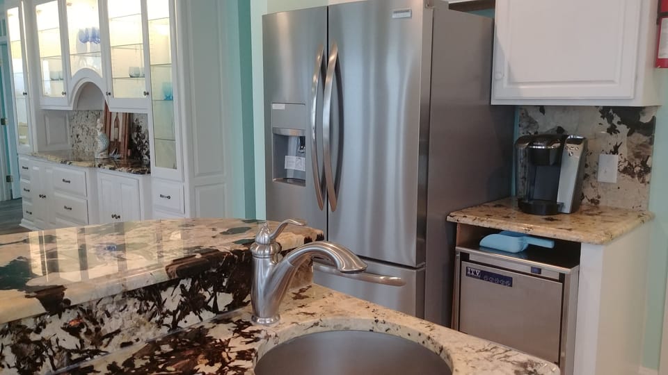 Stand alone Ice Machine, Keurig Coffee Machine & Regular Coffee Machine