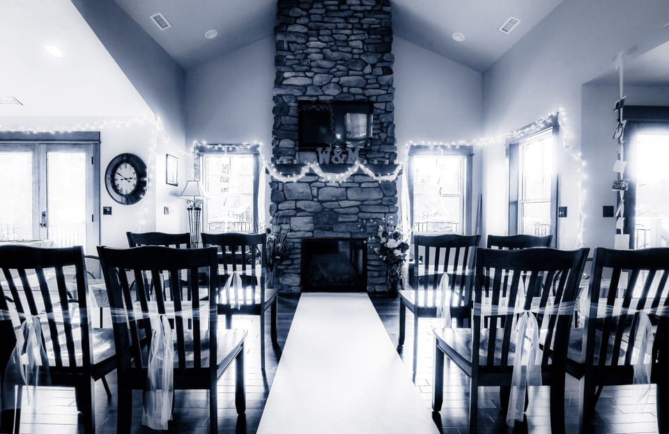 Beautiful Intimate Inside Wedding