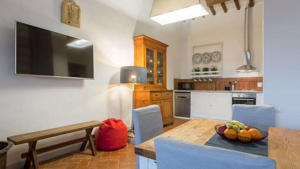 Dining, TV and Kitchen