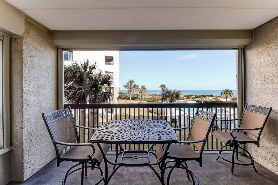 Coffee on the patio