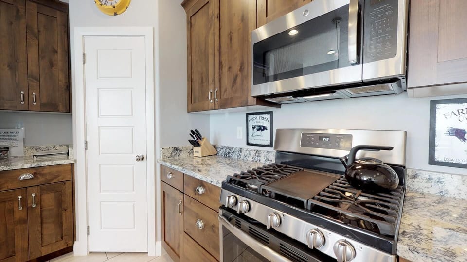 Top of the line appliances
