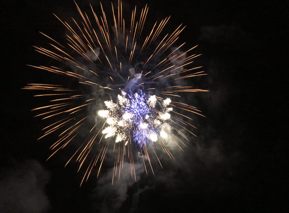 This picture is taken from our deck! 