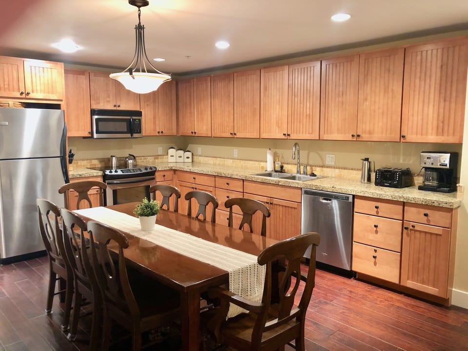 Stainless steel appliances and every amenity you have in YOUR kitchen