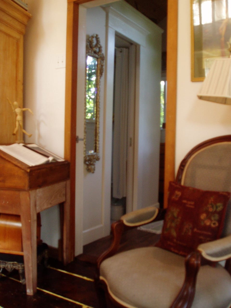 Hallway to Bath &  Kitchen