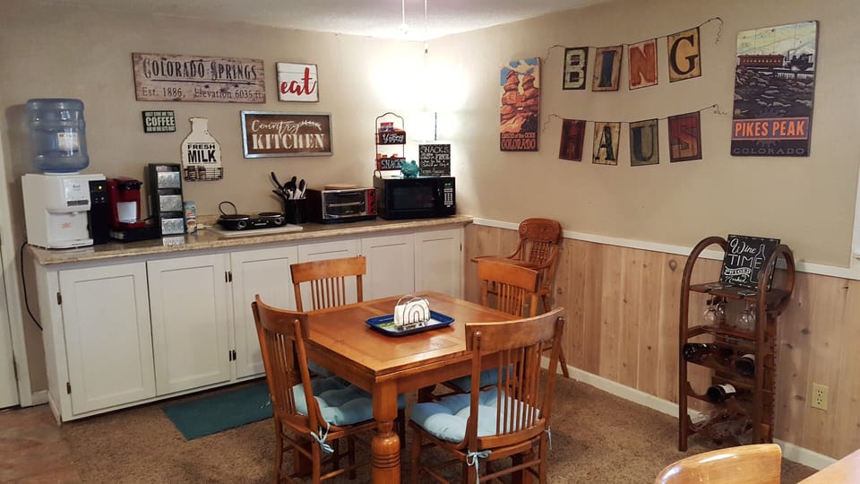 Well appointed kitchen area