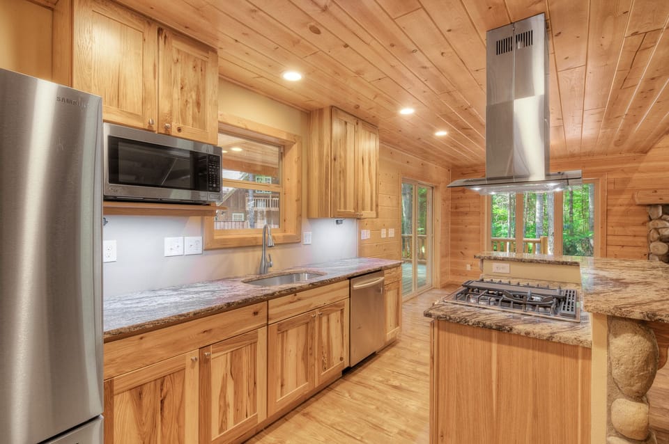 Stately granite counters
