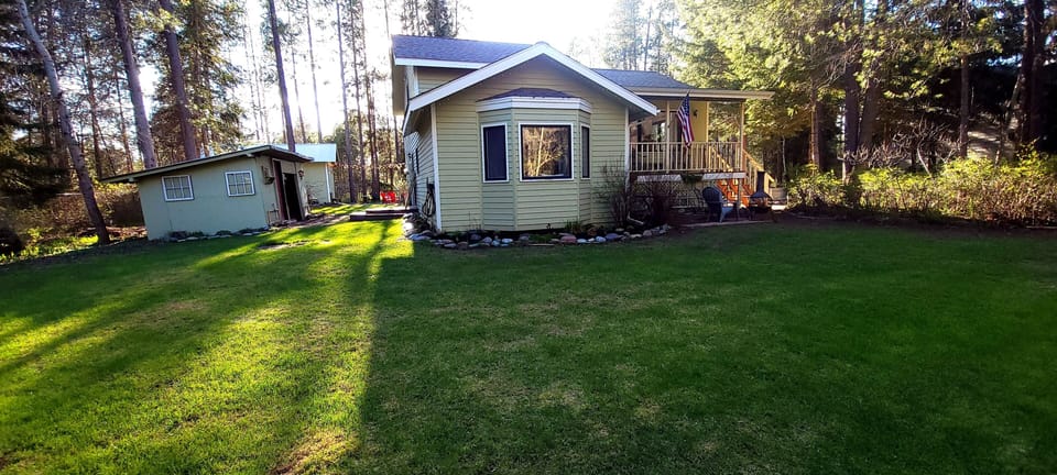 Front Lawn and seating are for outdoor living!

