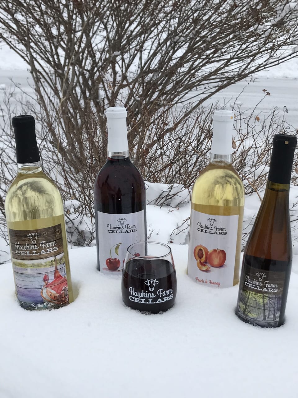 A few of our 19 Wine Labels you may taste when you are here!