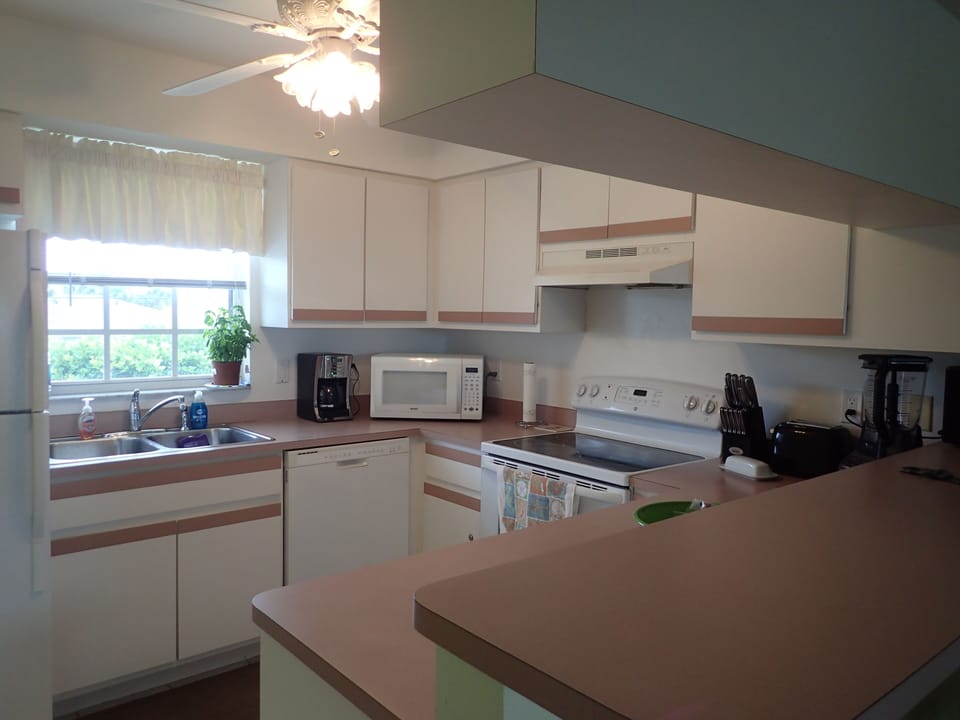 CLEAN, bright, well-equipped kitchen is a happy place for the cook!