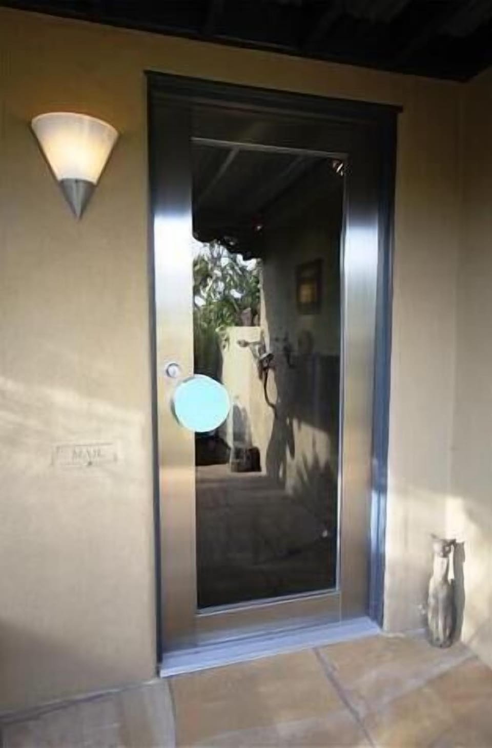 Stainless Steel Front Door