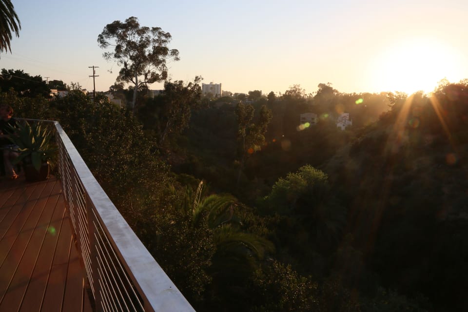 Canyon view. Perfect for sunset!
