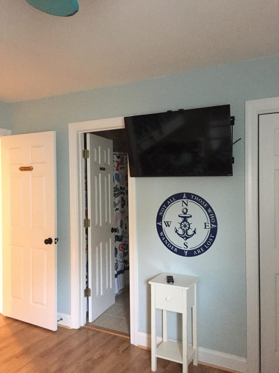 poop deck 42 inch smart tv-bring your gaming system!
