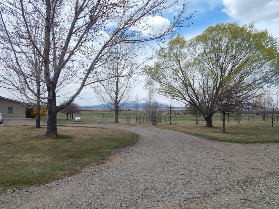 View of Sleeping Ute Mountain