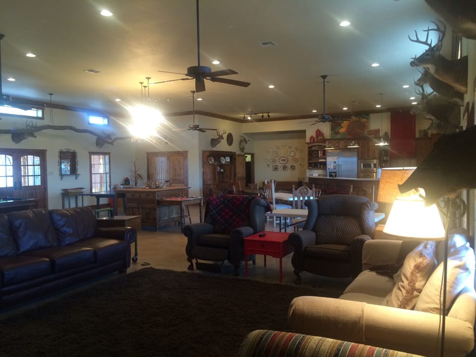 Great room in Ranch House