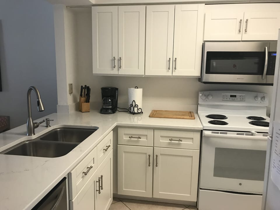 Newly renovated kitchen.