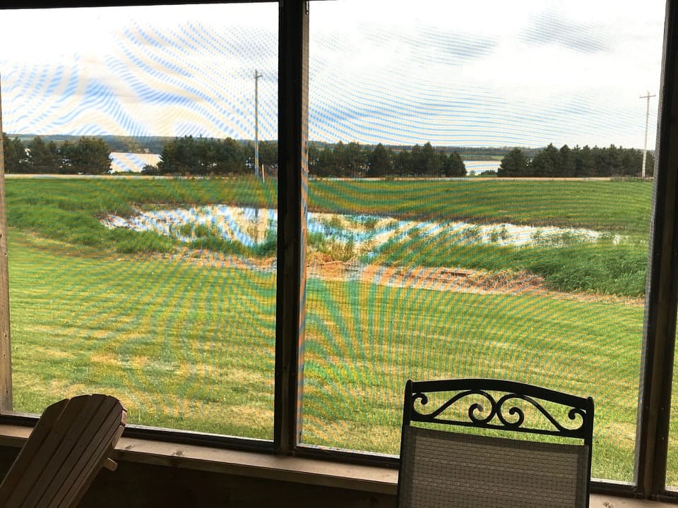 One view from the veranda