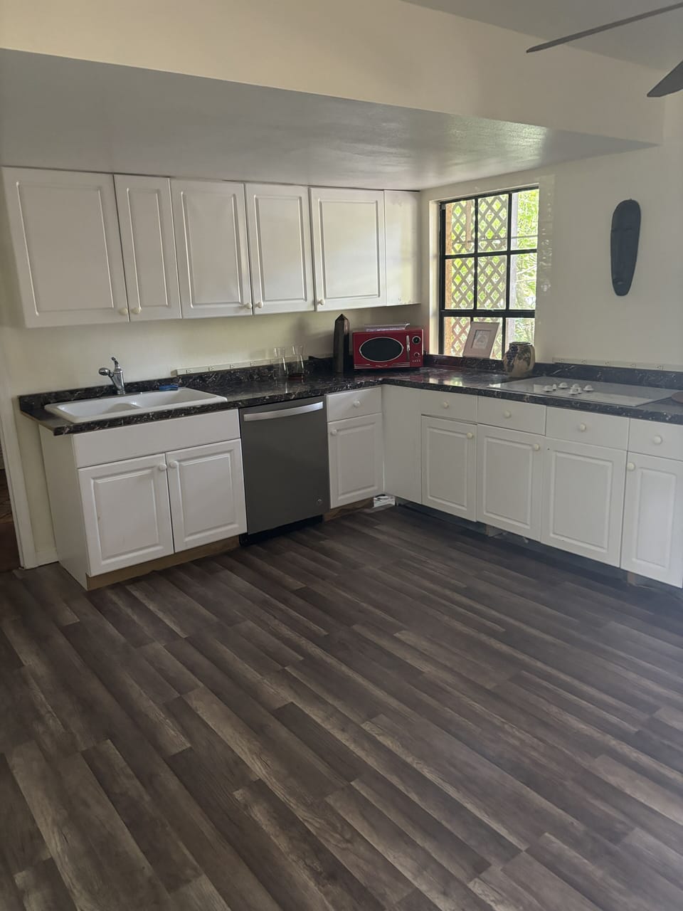 Downstairs kitchen.
