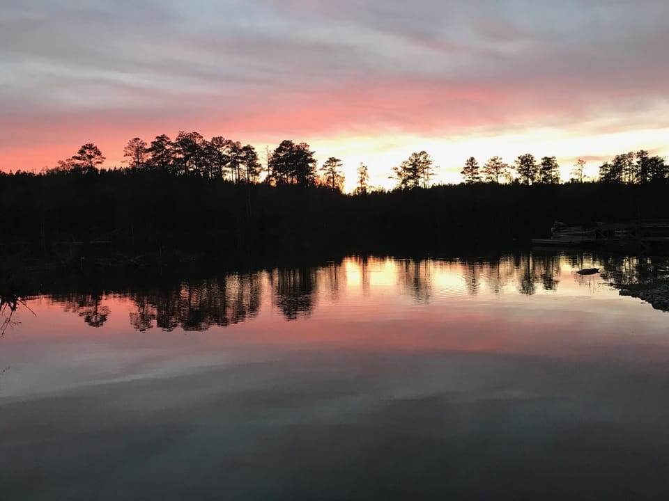 Thanks to our recent guests for sharing this sunset photo!