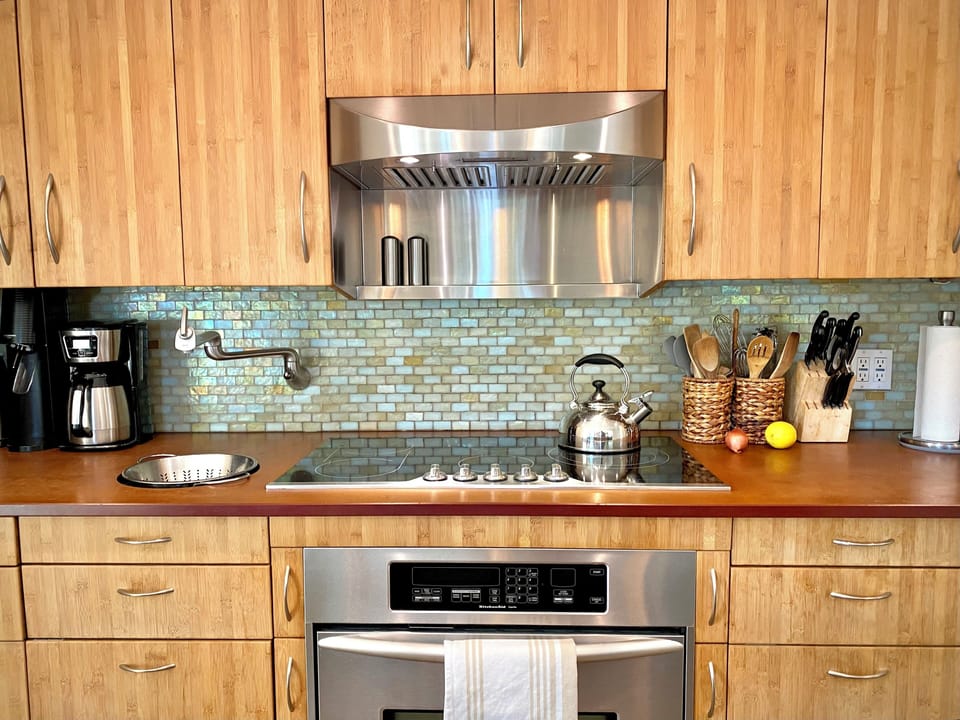 Range and Hood
