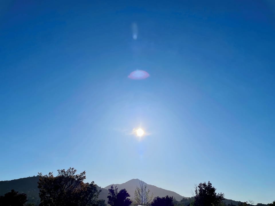 Mount Tamalpais is central to Marin County.  Great for hiking. 