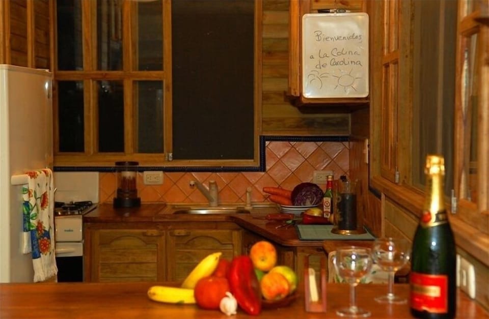 Kitchen...small but complete and fully equipped