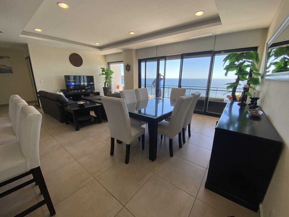 Dining Room overlooking the ocean