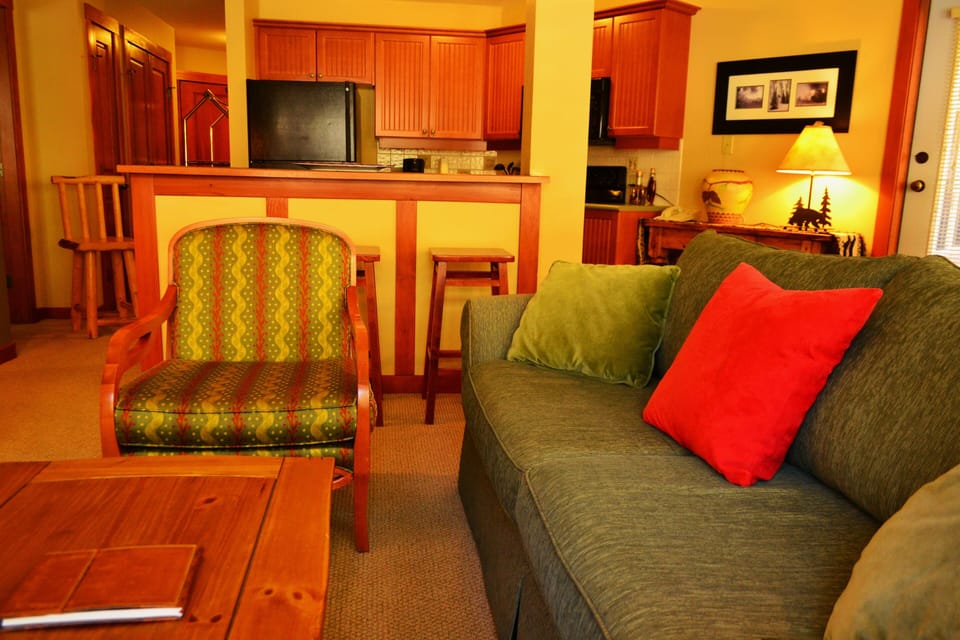 View to Kitchen from living room.