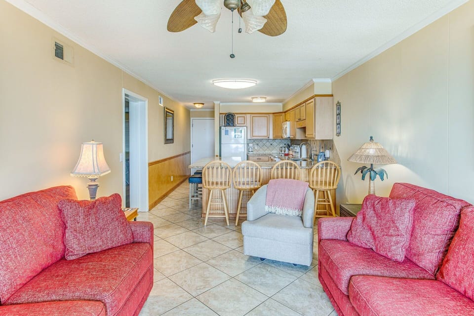 View of condo from den