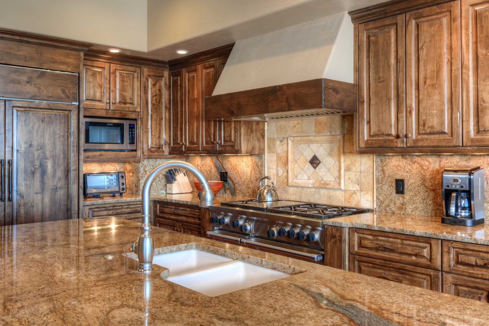 The Kitchen includes Wolf and Sub Zero appliances